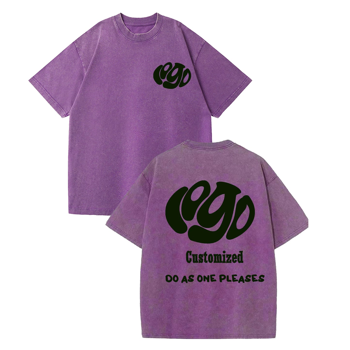 FREEME™ Hip Hop Streetwear T-shirt - 100% Cotton Oversized Retro Tee