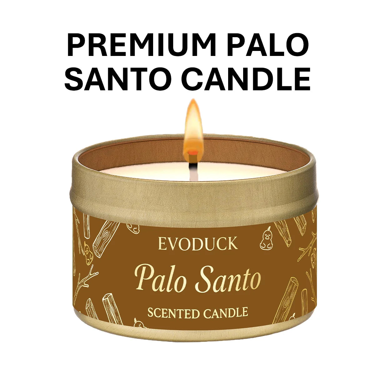 FREEME™ Palo Santo Energy Cleansing Candle - Purify, Elevate & Meditate