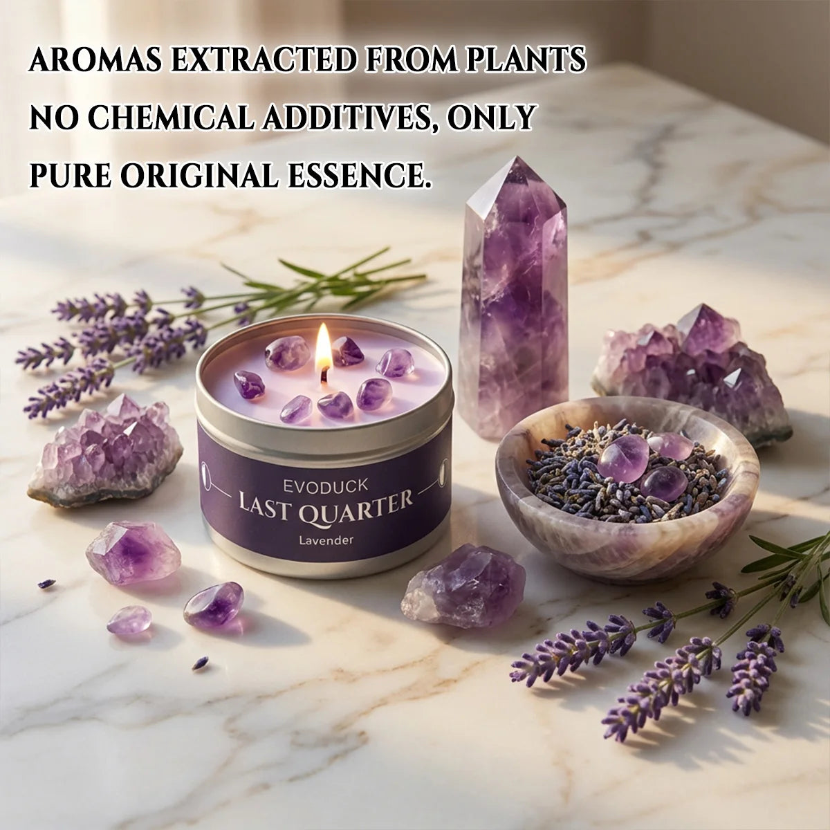 FREEME™ Moon Phase Manifestation Scented Candle - Law of Attraction 3oz Home Decor
