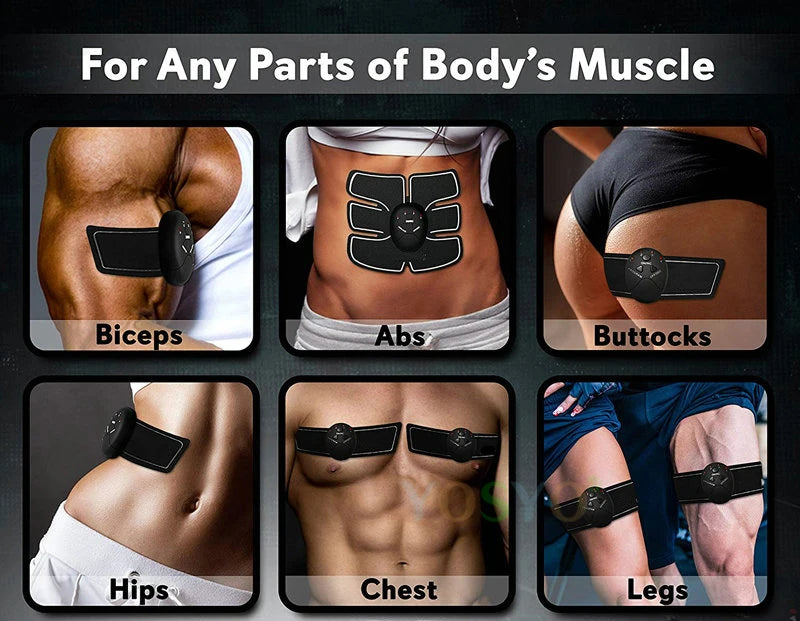 FREEME™ EMS Wireless Muscle Stimulator - Hip, Abs & Body Toning Fitness Massager
