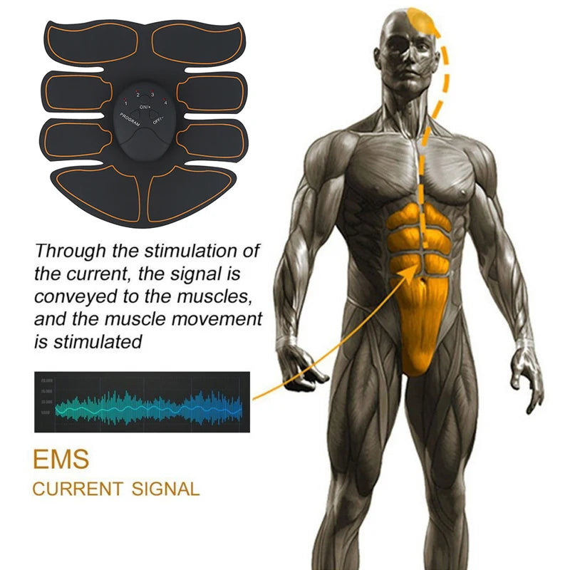 FREEME™ EMS Wireless Muscle Stimulator - Hip, Abs & Body Toning Fitness Massager
