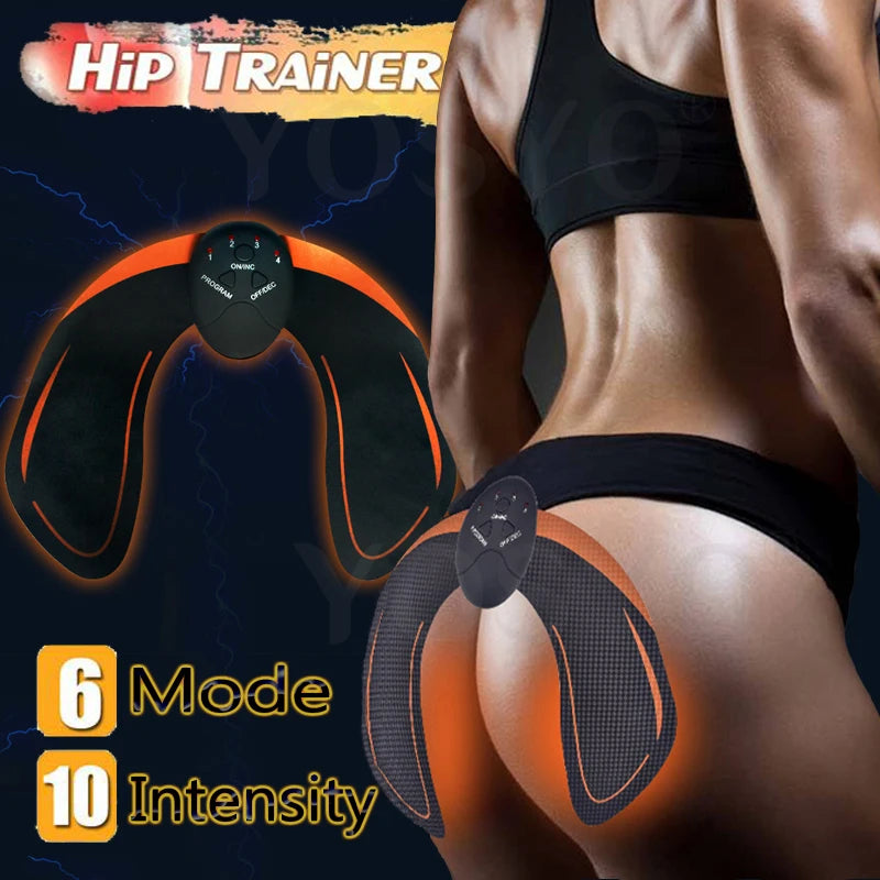 FREEME™ EMS Wireless Muscle Stimulator - Hip, Abs & Body Toning Fitness Massager