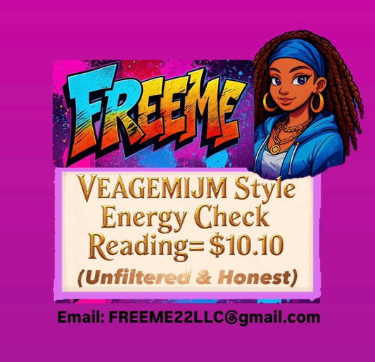 FREEME™ VEAGEMIJM Style Mini Energy Check Reading