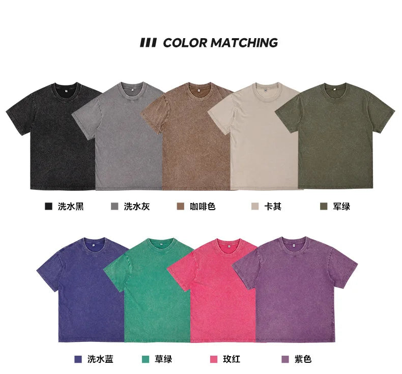 FREEME™ Hip Hop Streetwear T-shirt - 100% Cotton Oversized Retro Tee