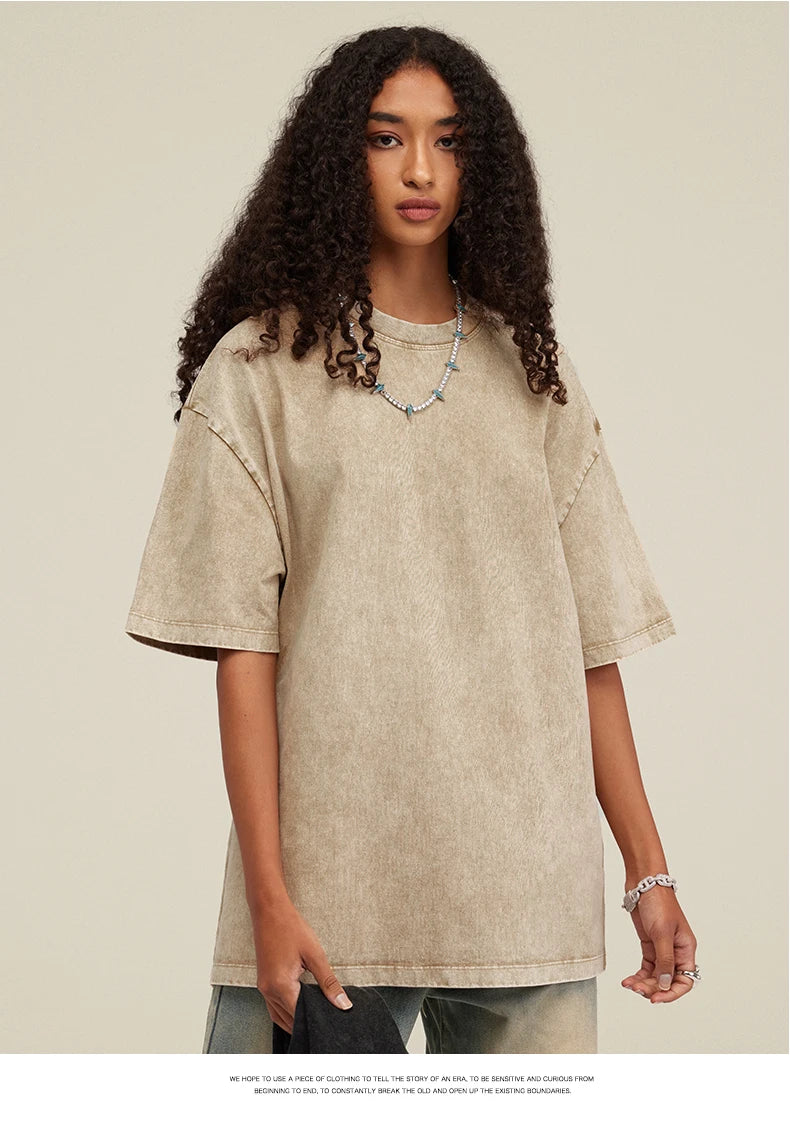 FREEME™ Hip Hop Streetwear T-shirt - 100% Cotton Oversized Retro Tee