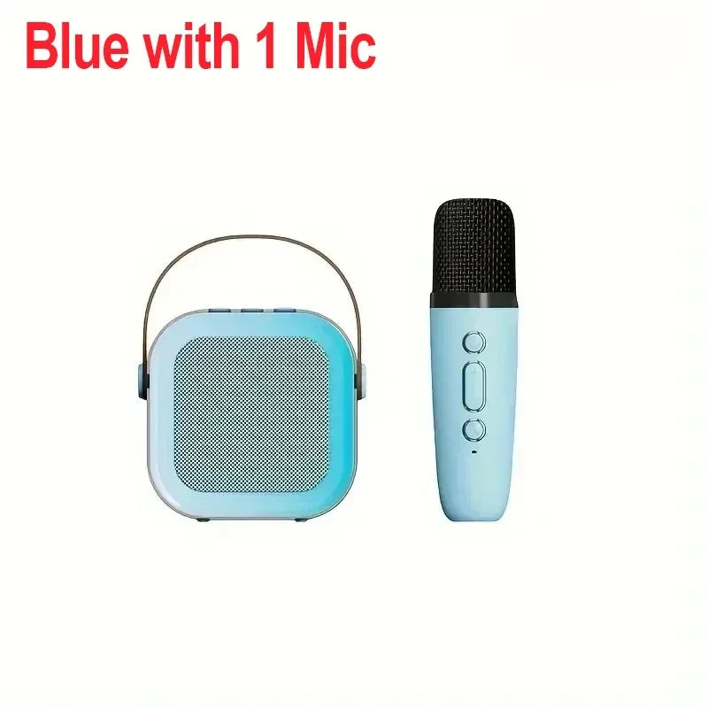 FREEME™ Portable Bluetooth 5.3 Karaoke Machine - PA Speaker System with 2 Wireless Microphones