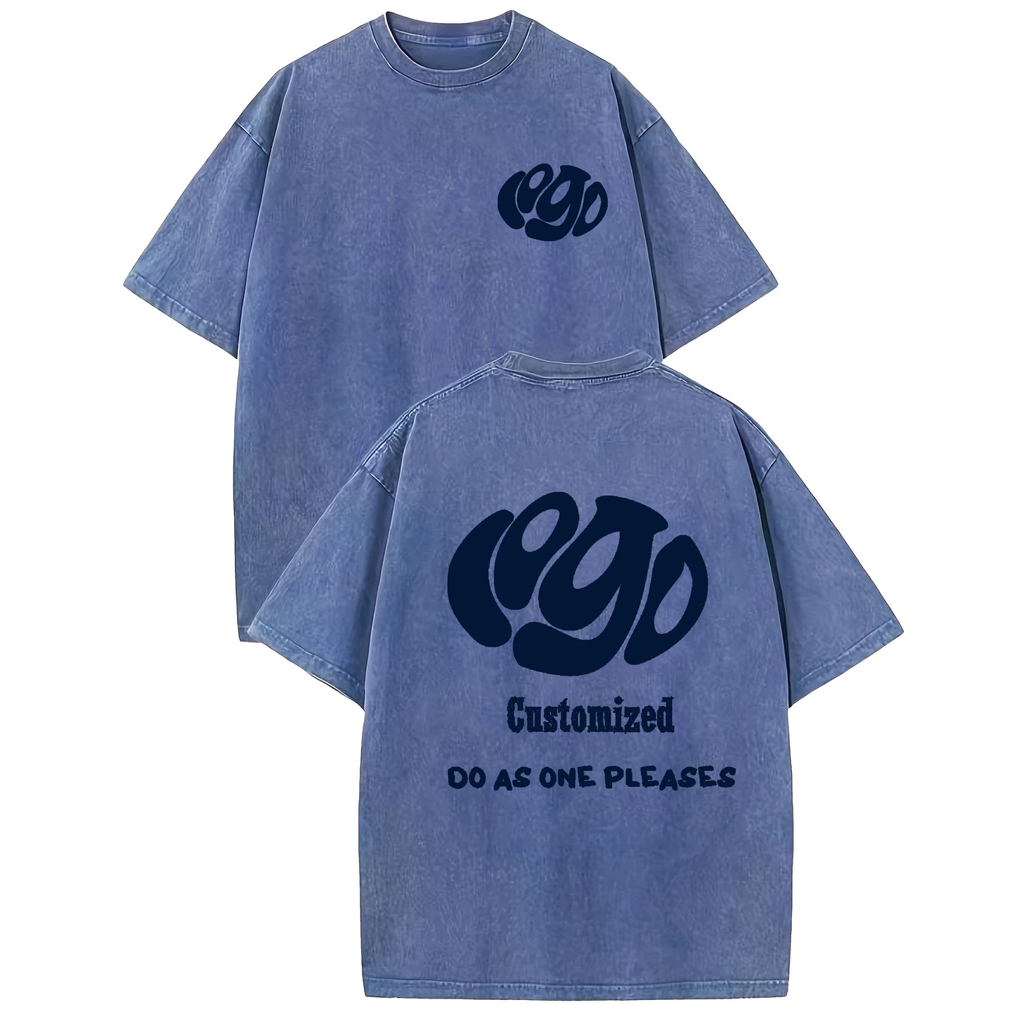 FREEME™ Hip Hop Streetwear T-shirt - 100% Cotton Oversized Retro Tee