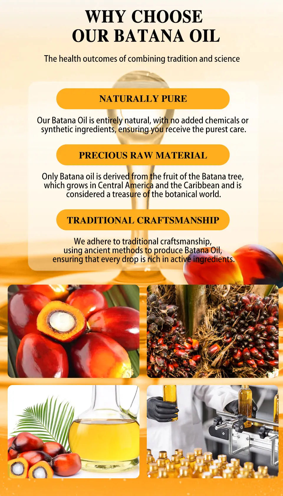 FREEME™ Pure Batana Hair Growth Oil - Natural Treatment for Thicker, Stronger Hair