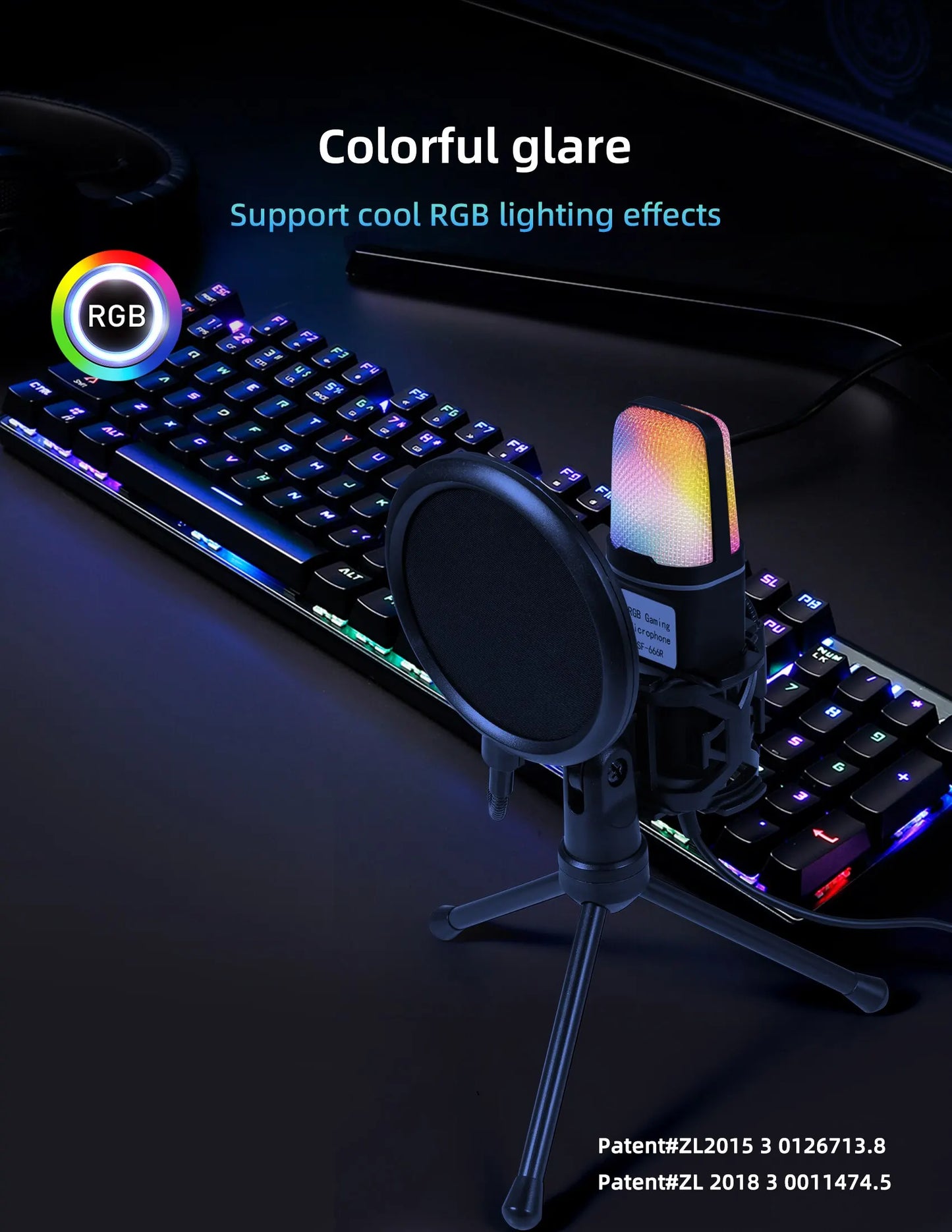 FREEME™ USB Condenser Microphone Kit - PC & Laptop Mic for Gaming, Streaming & Podcasting