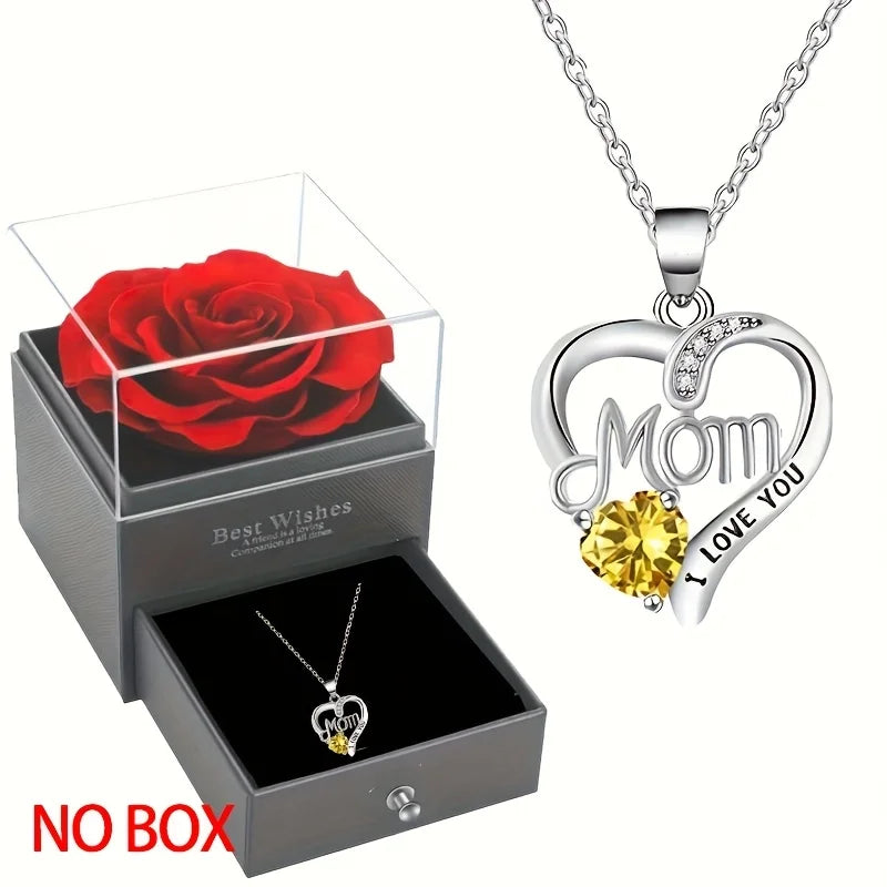 FREEME™ Elegant Heart Shaped Pendant Necklace - Hollow Design Gift for Women, Best Friends & Mother's Day
