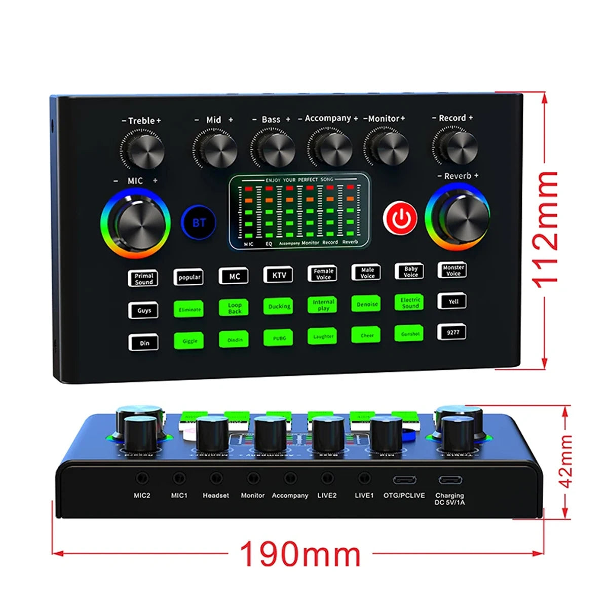 FREEME™ Live Sound Card & BM-800 Microphone Broadcast Set - YouTube, Podcast & Streaming Kit