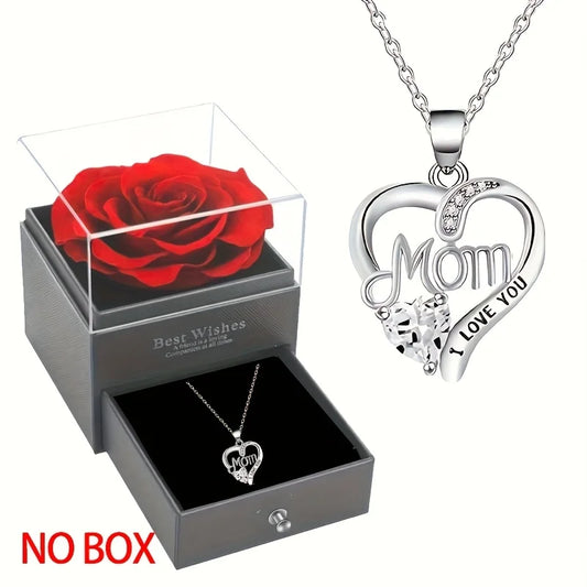 FREEME™ Elegant Heart Shaped Pendant Necklace - Hollow Design Gift for Women, Best Friends & Mother's Day