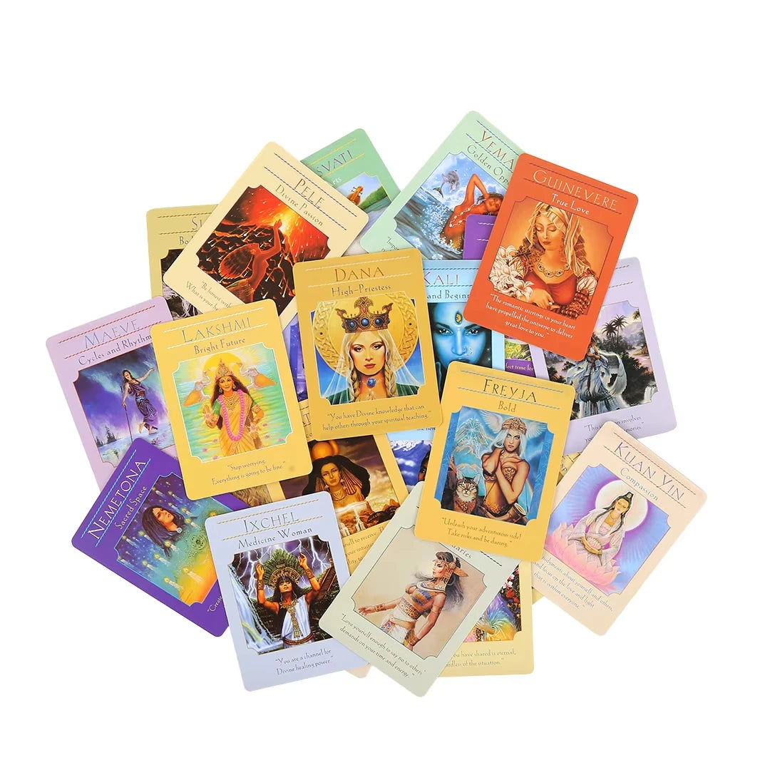 FREEME™ Goddess Guidance Oracle Tarot Cards - Divine Feminine Wisdom Deck