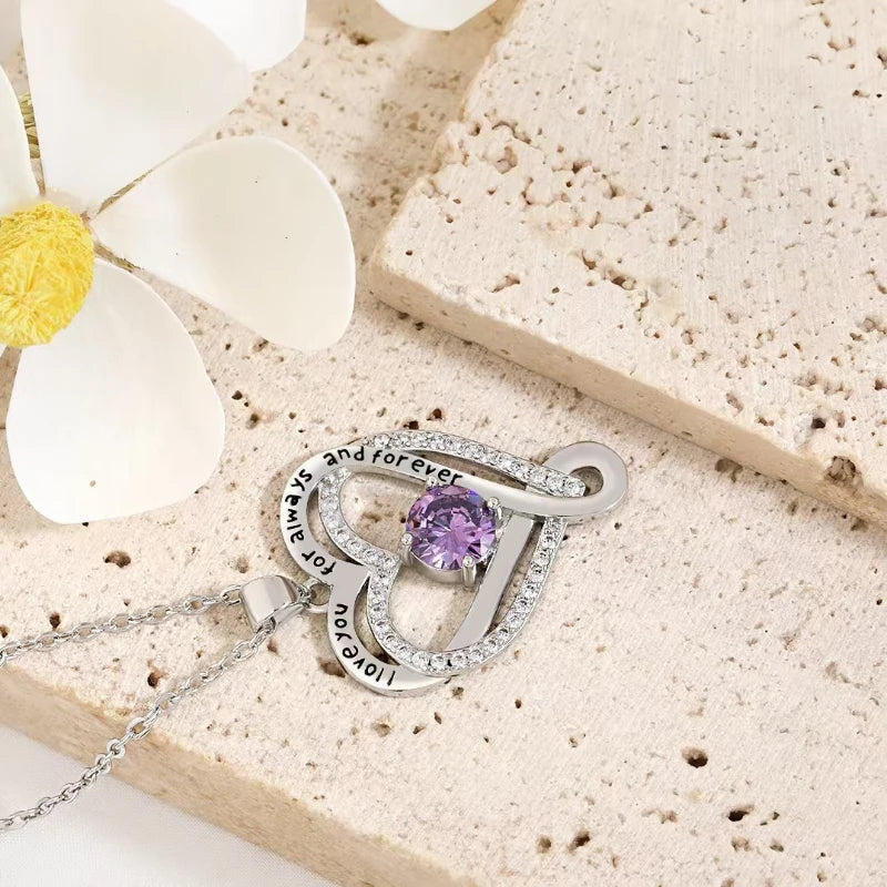 FREEME™ Elegant Heart Shaped Pendant Necklace - Hollow Design Gift for Women, Best Friends & Mother's Day