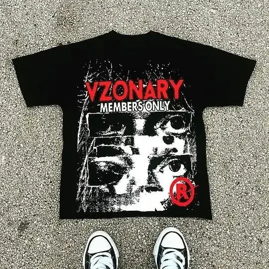 FREEME™ Gothic Graphic Tee - Y2K Harajuku Streetwear T-Shirt