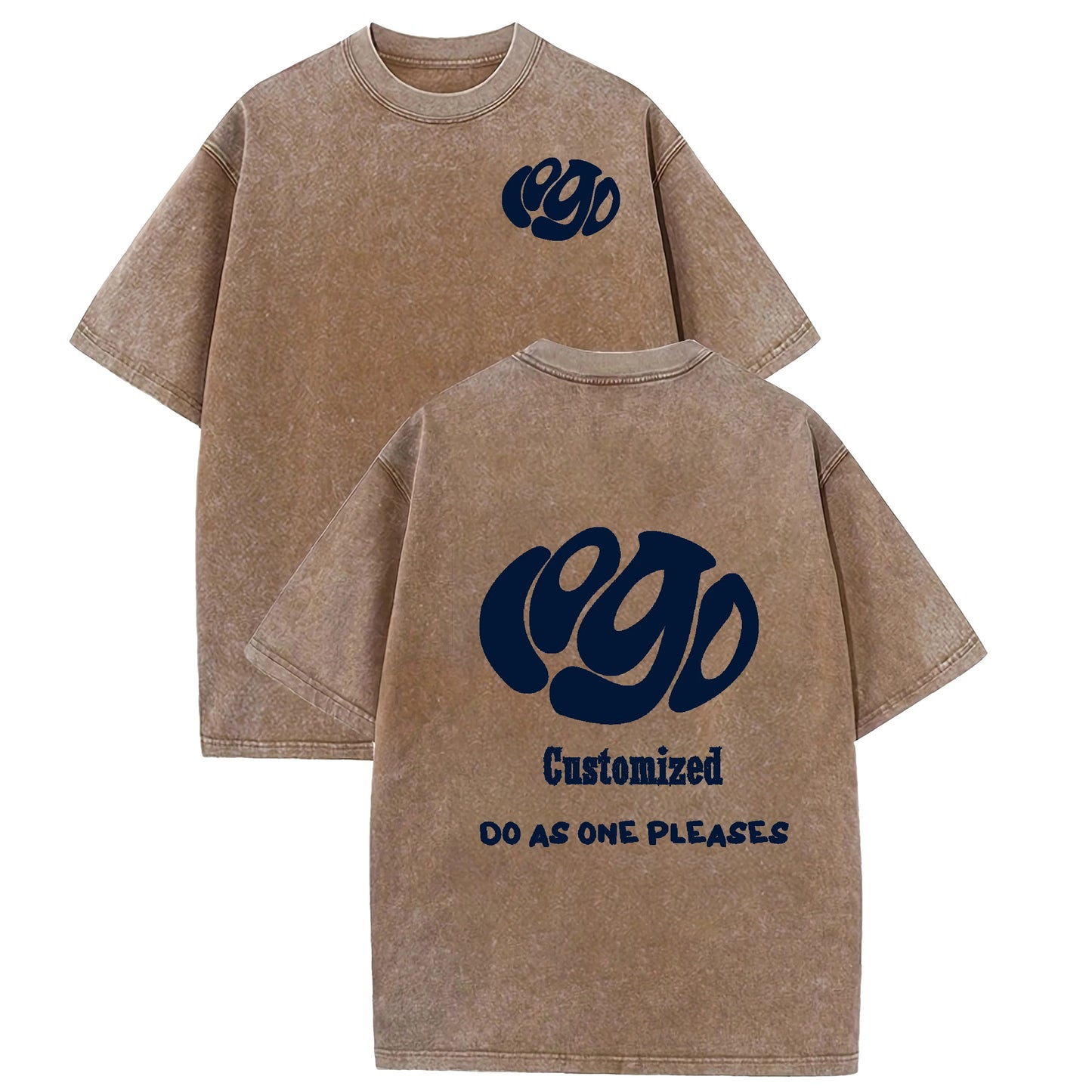 FREEME™ Hip Hop Streetwear T-shirt - 100% Cotton Oversized Retro Tee