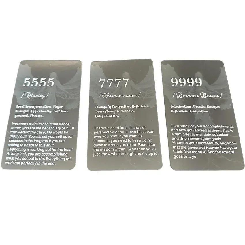 FREEME™ Angel Number Oracle Cards - Spiritual Guidance & Divination Deck