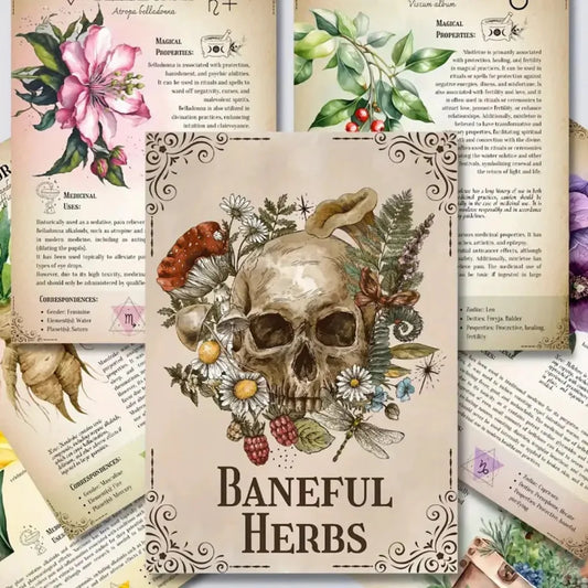 FREEME™ Ultimate Herbal Handbook - Plant Illustrations & Herbal Remedies Guide