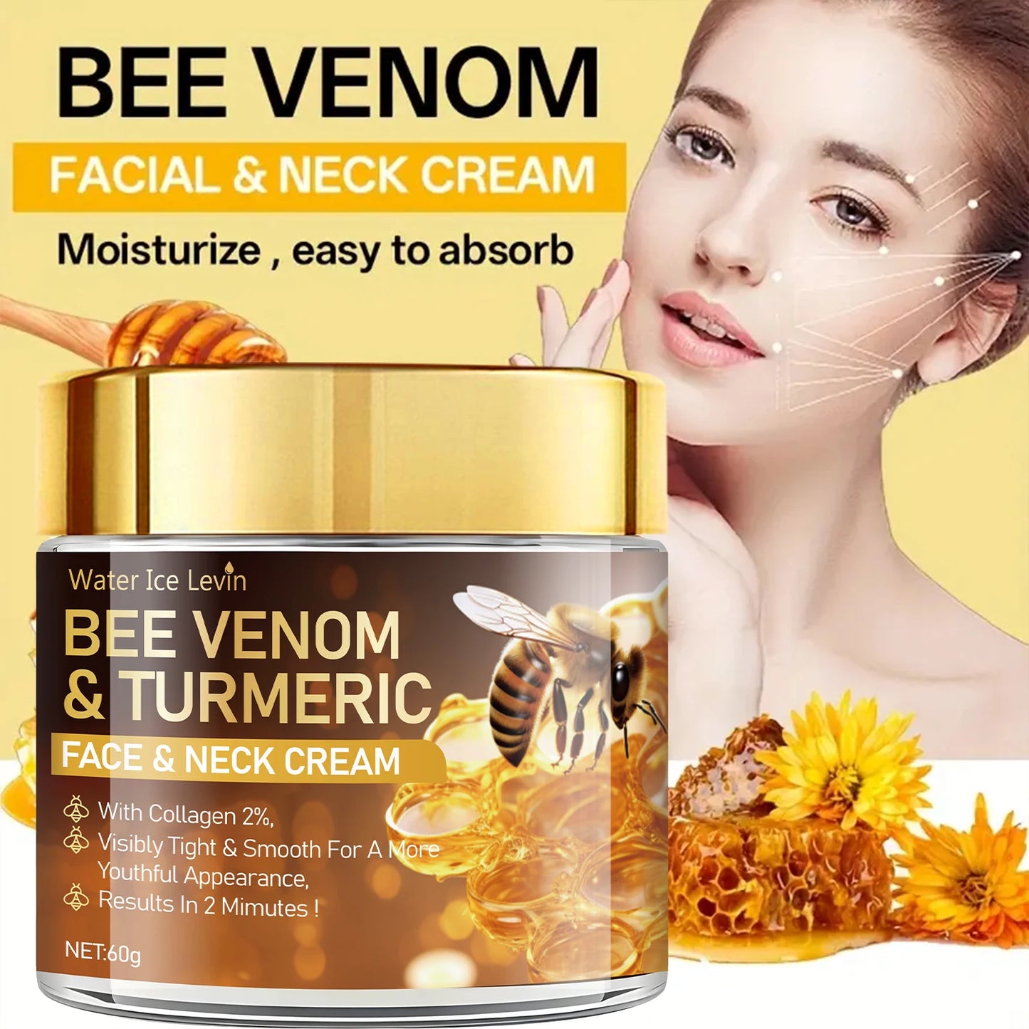 FREEME™ Bee Venom Instant Facial Lifting Cream - Firms, Lifts & Smoothes All Skin Types