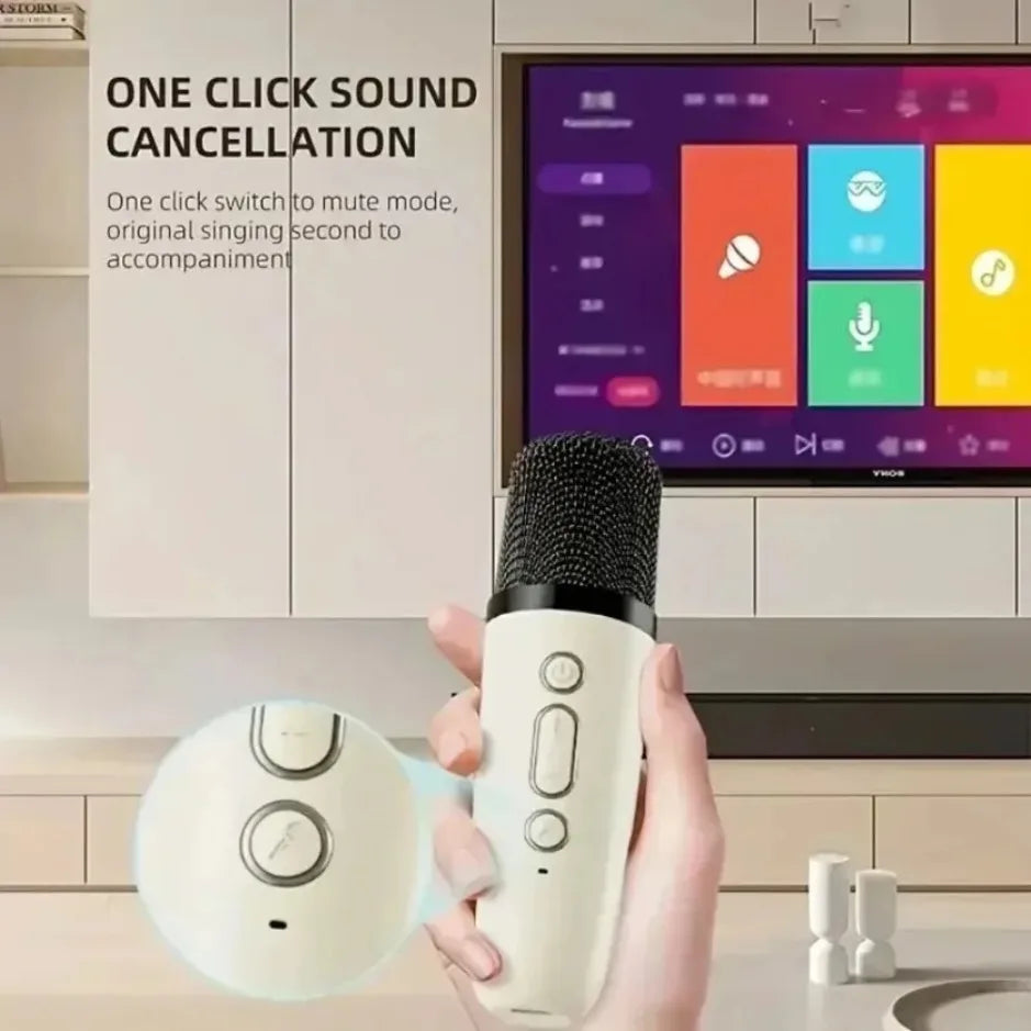FREEME™ Portable Bluetooth 5.3 Karaoke Machine - PA Speaker System with 2 Wireless Microphones