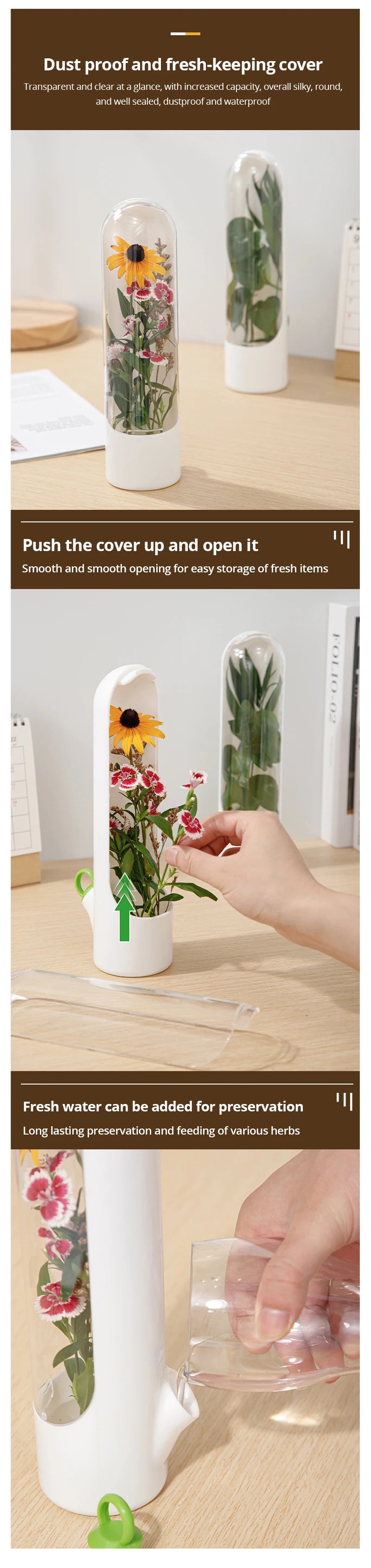 FREEME™ Herb & Botanical Preserving Bottle - Keep Your Sacred Plants Fresh