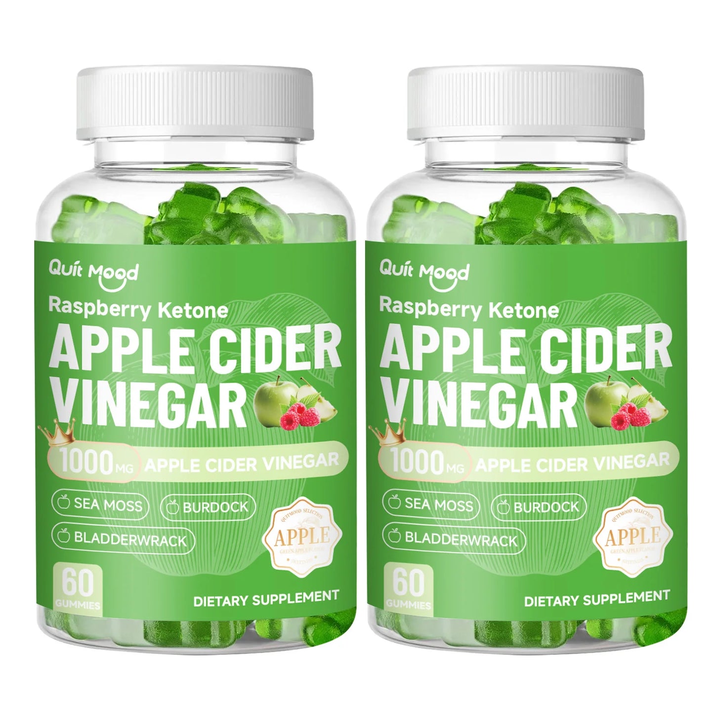 FREEME™ Sea Moss & ACV Gummies - Bladderwrack, Burdock Root and  - Natural Irish Sea Moss for Immune apple cider vinegar gummies