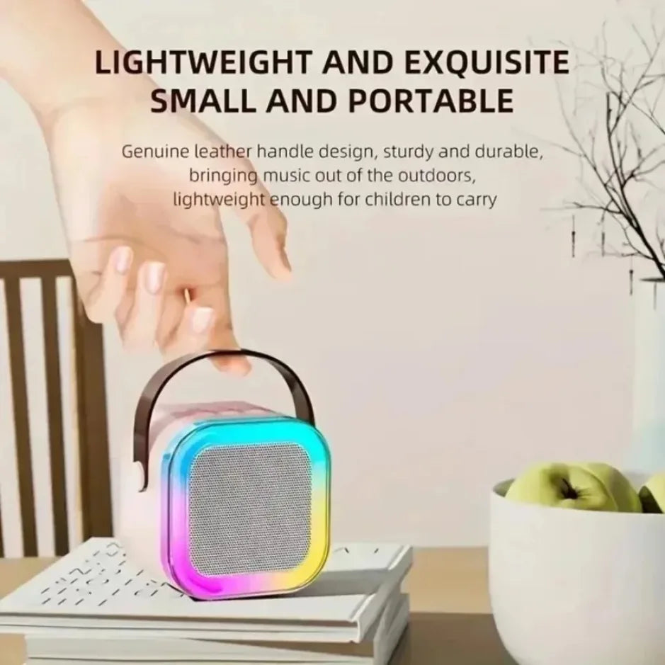 FREEME™ Portable Bluetooth 5.3 Karaoke Machine - PA Speaker System with 2 Wireless Microphones
