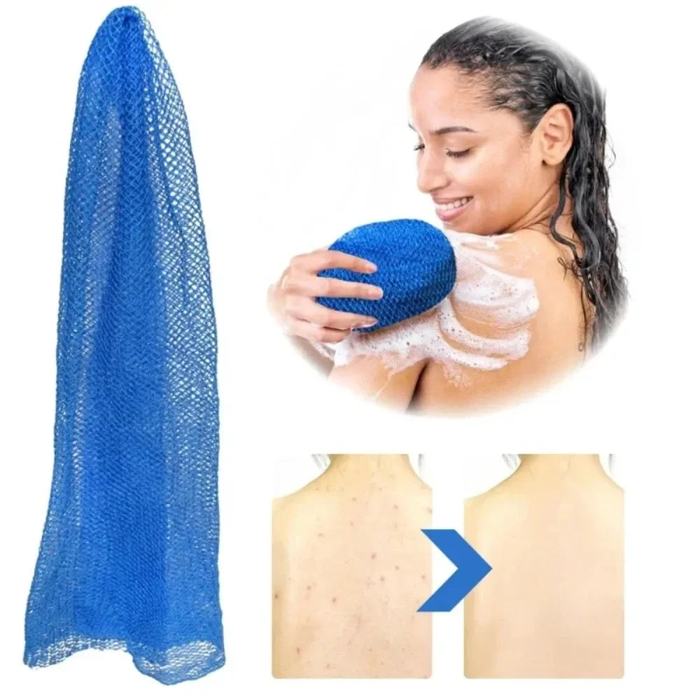 FREEME™ African Net Exfoliating Bath Sponge Set - Double-Sided Loofah Shower Scrubber