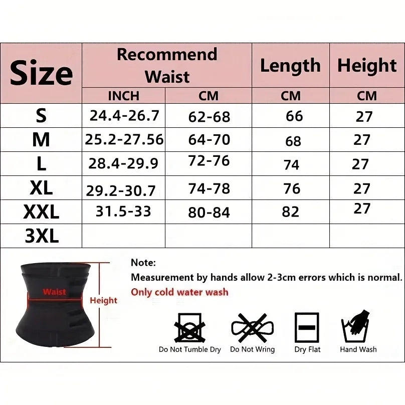 FREEME™ Waist Trainer Slimming Belt - Sweat Trimmer Cincher for Workouts & Body Shaping