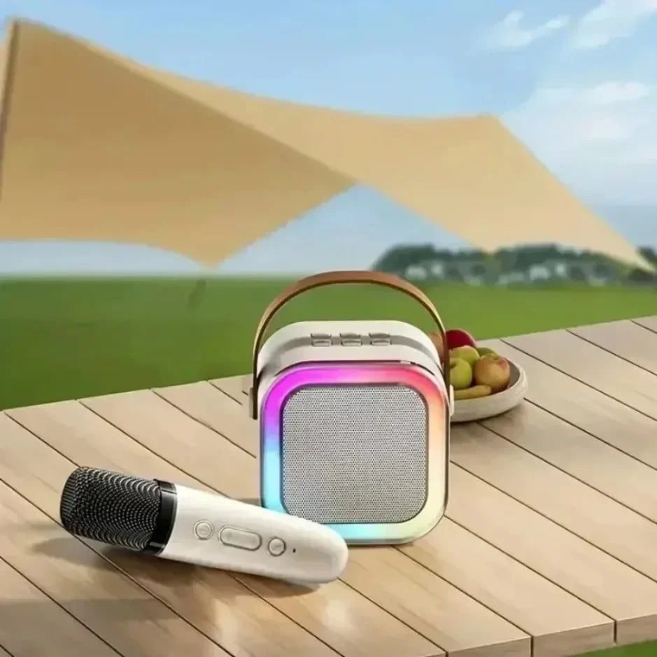 FREEME™ Portable Bluetooth 5.3 Karaoke Machine - PA Speaker System with 2 Wireless Microphones