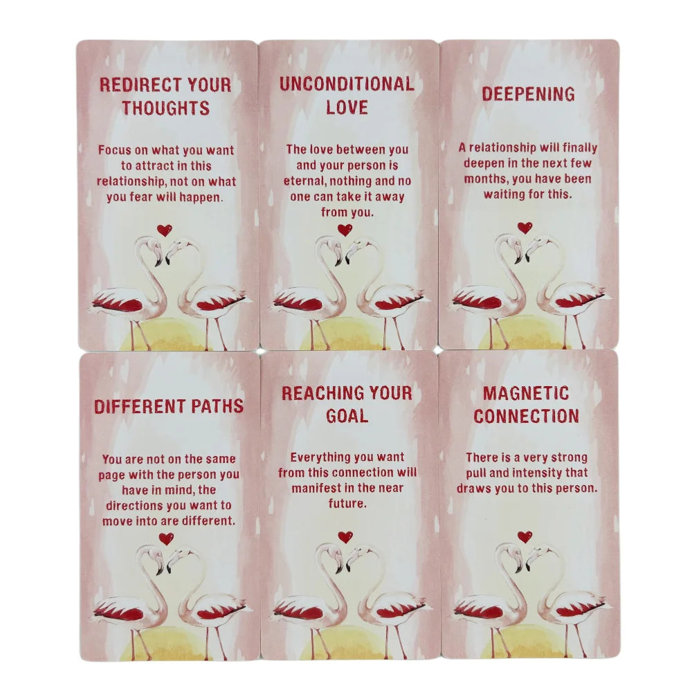FREEME™ Love Message Oracle Cards - 54 Card Tarot Deck | Valentine's Day Gift