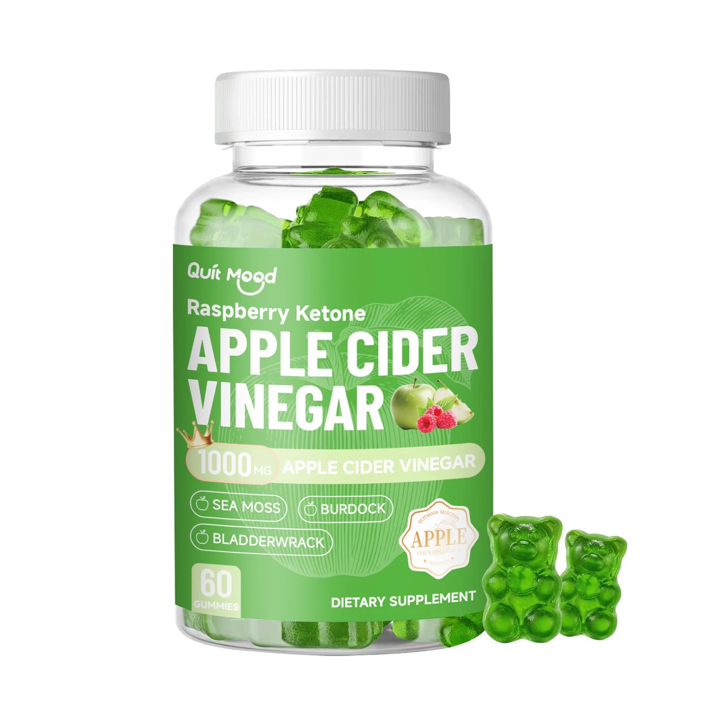 FREEME™ Sea Moss & ACV Gummies - Bladderwrack, Burdock Root and  - Natural Irish Sea Moss for Immune apple cider vinegar gummies