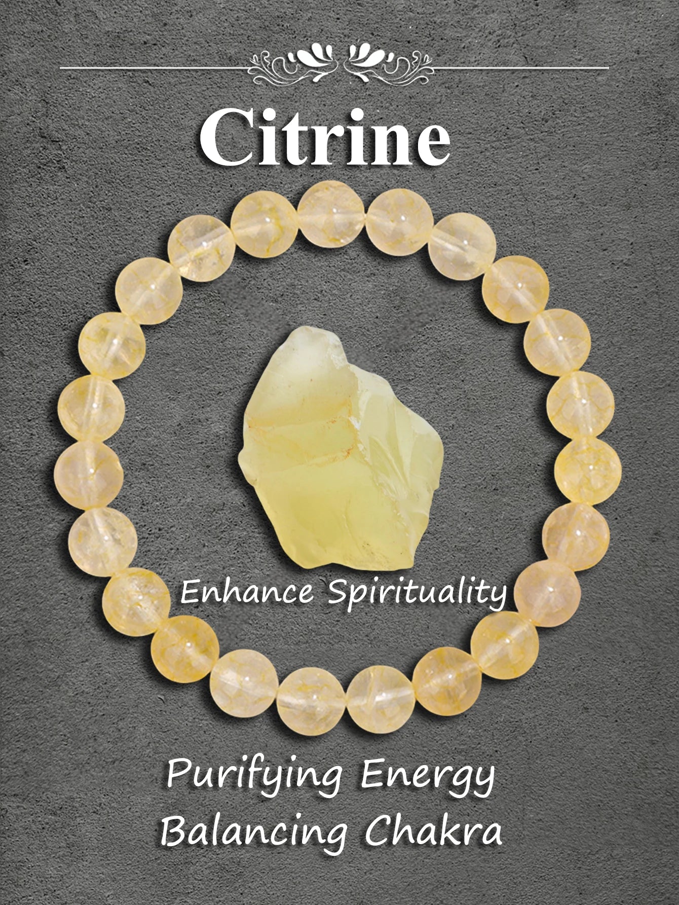 FREEME™ Natural Pyrite Stone Bead Bracelet - Wealth, Abundance & Protective Energy Jewelry