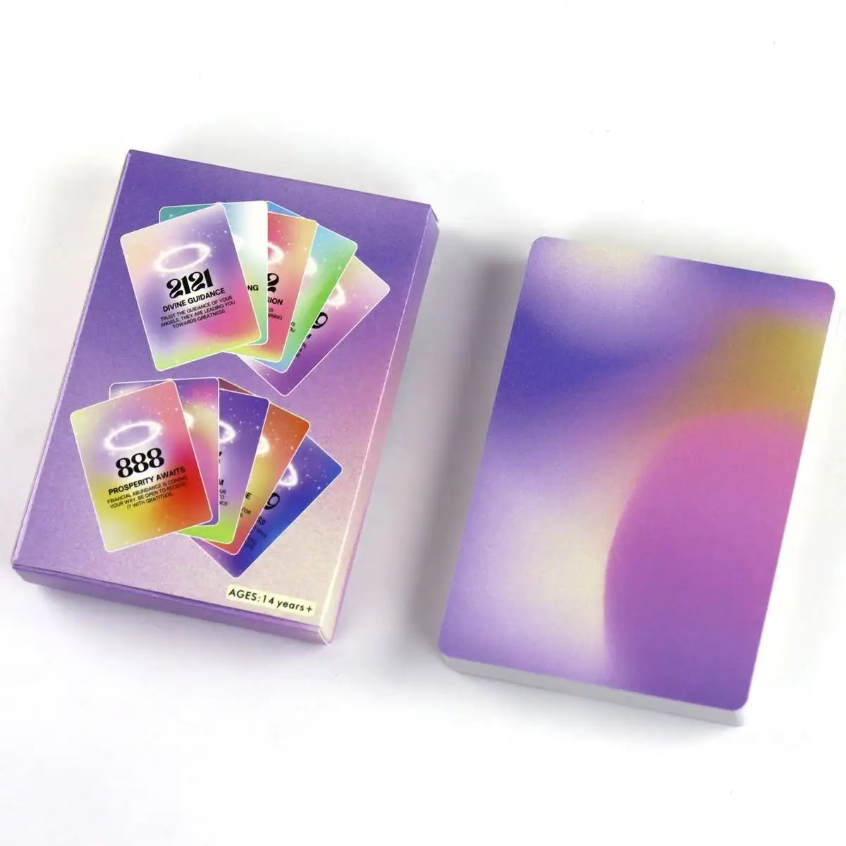 FREEME™ Angel Numbers Oracle Deck - 40-Card Numerology Guidance Set