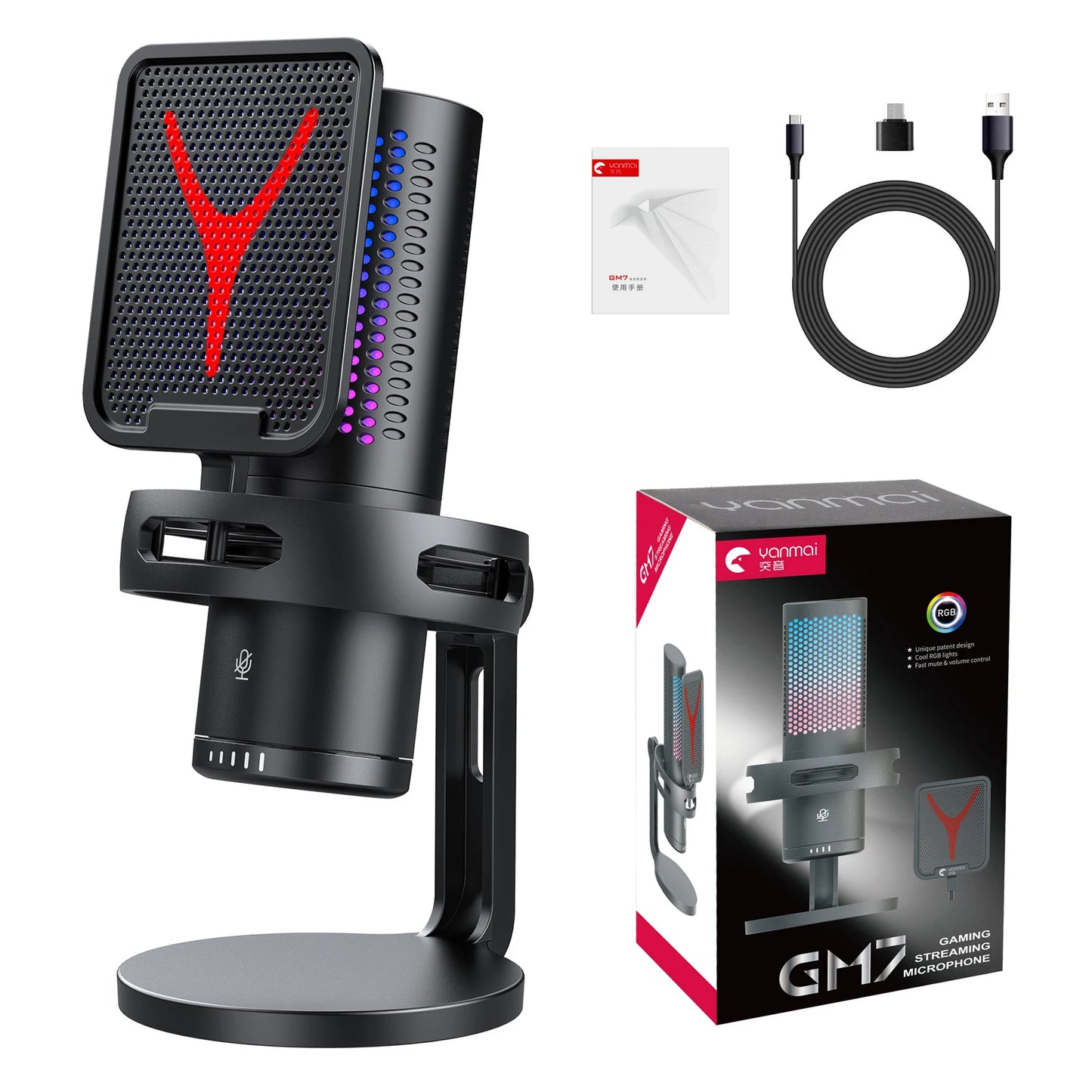 FREEME™ USB Condenser Microphone Kit - PC & Laptop Mic for Gaming, Streaming & Podcasting