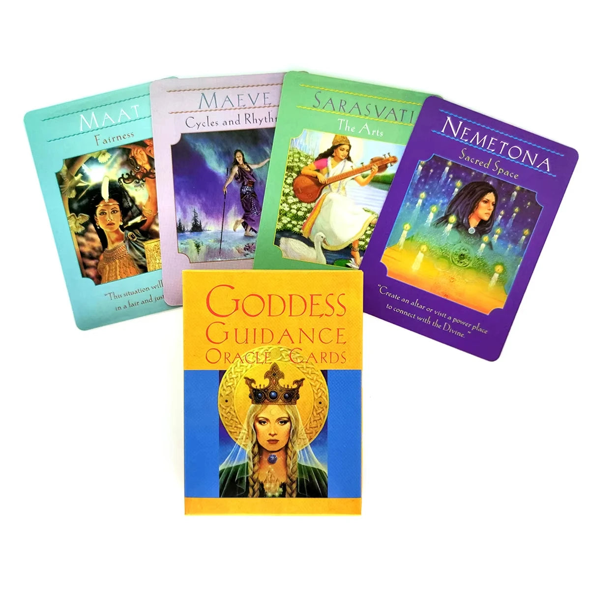 FREEME™ Goddess Guidance Oracle Tarot Cards - Divine Feminine Wisdom Deck