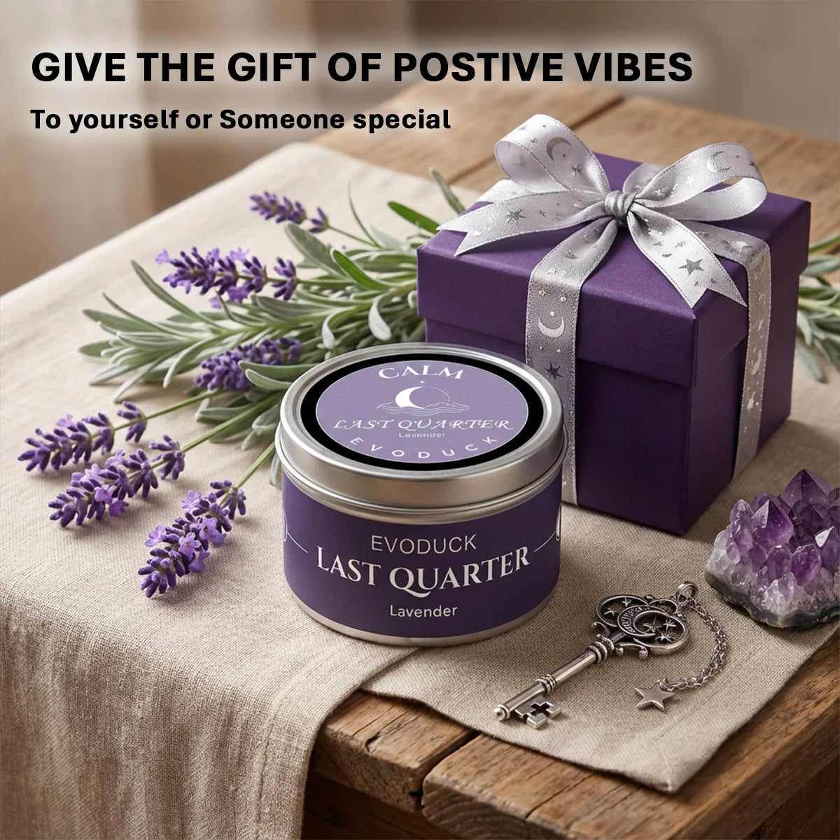 FREEME™ Moon Phase Manifestation Scented Candle - Law of Attraction 3oz Home Decor