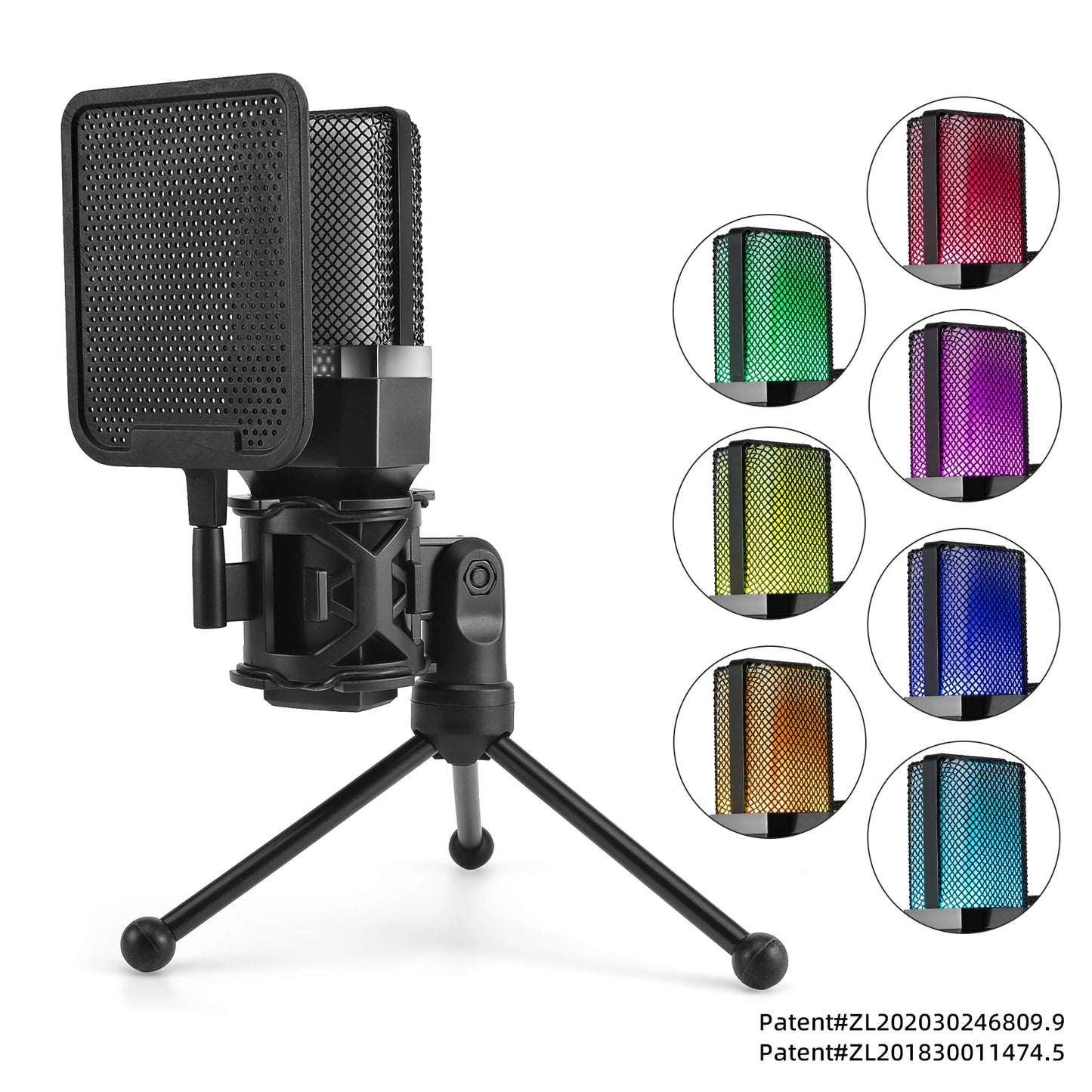 FREEME™ USB Condenser Microphone Kit - PC & Laptop Mic for Gaming, Streaming & Podcasting