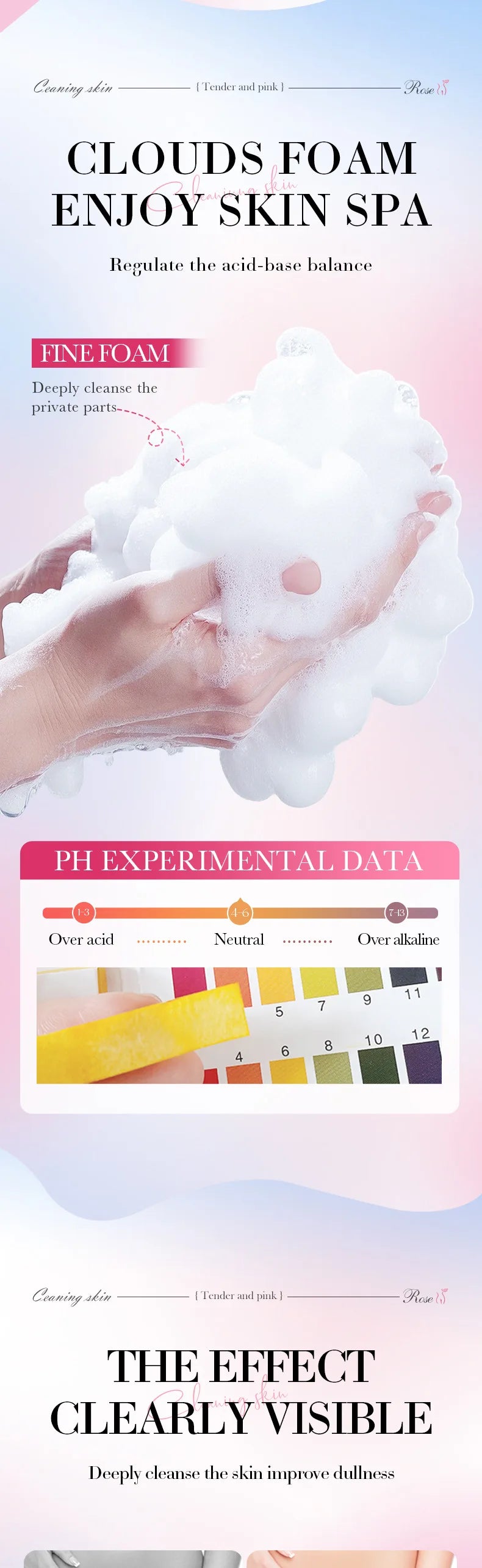 FREEME™ Rose Care Feminine Soap - pH Balanced Natural Handmade Bar for Deep Cleansing & Brightening