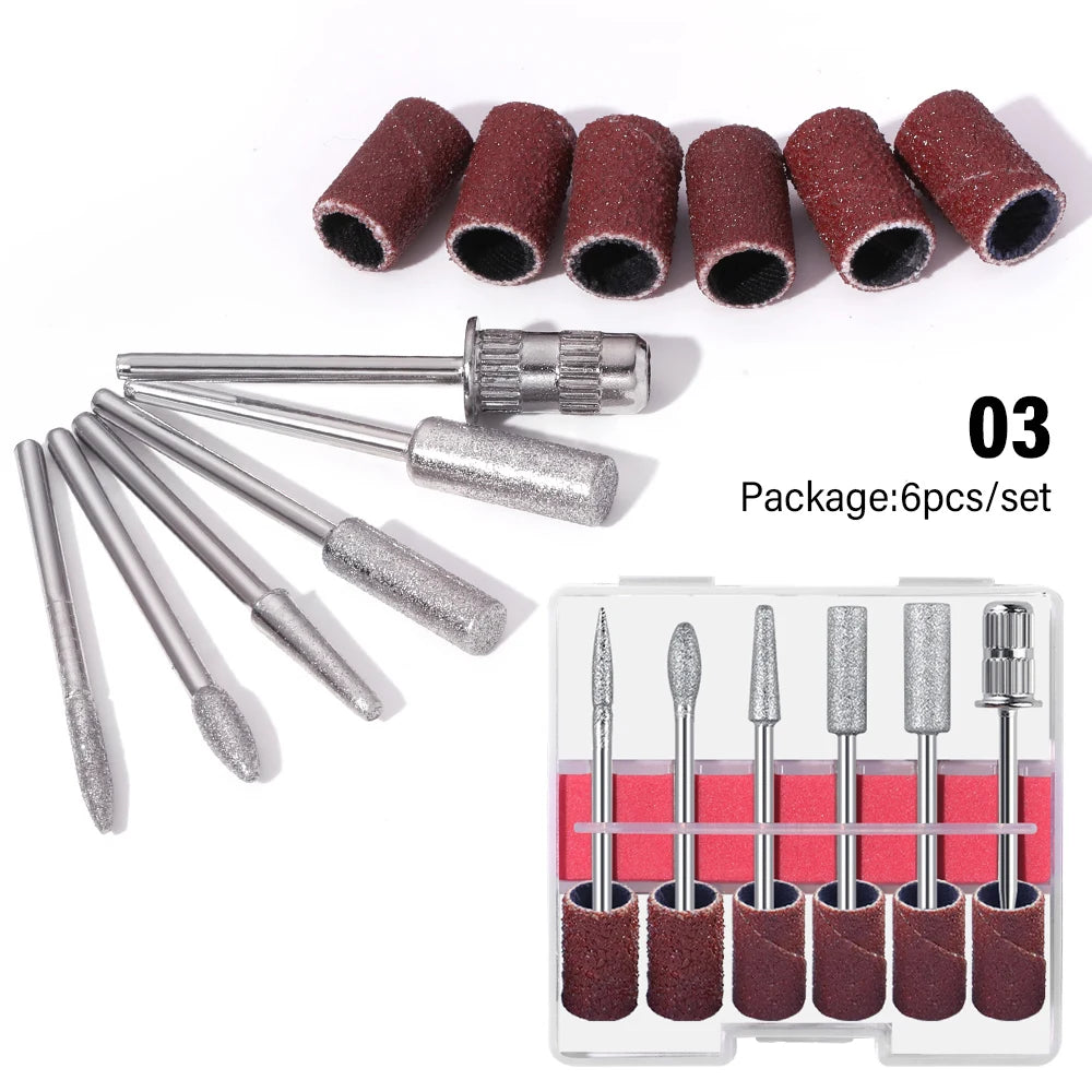 FREEME™ 6-in-1 Electric Nail Drill Kit - Portable Manicure & Nail File Polisher Pen