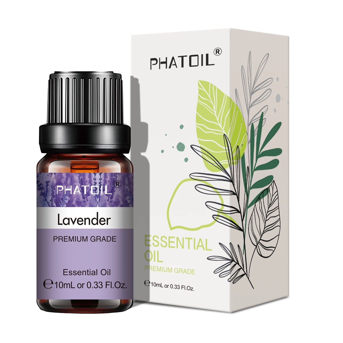 FREEME™ Pure Essential Oils - 10ml Lavender, Jasmine & Vanilla Aromatherapy Oil for Diffuser & Skin Care