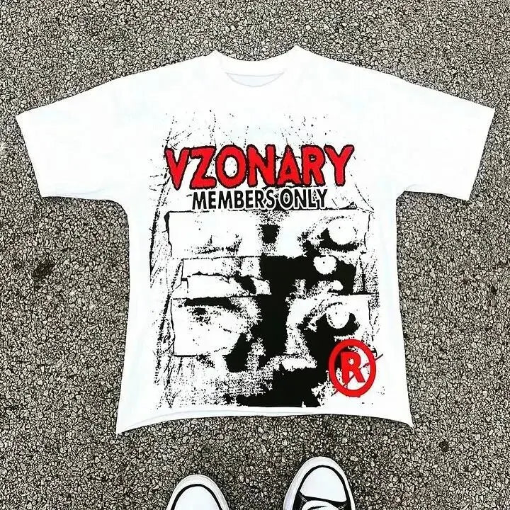 FREEME™ Gothic Graphic Tee - Y2K Harajuku Streetwear T-Shirt