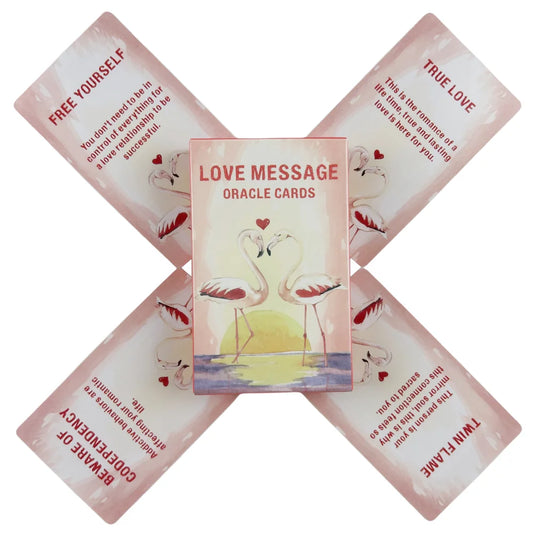 FREEME™ Love Message Oracle Cards - 54 Card Tarot Deck | Valentine's Day Gift