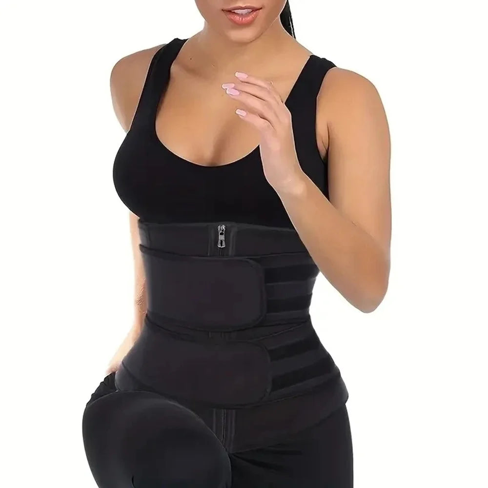 FREEME™ Waist Trainer Slimming Belt - Sweat Trimmer Cincher for Workouts & Body Shaping