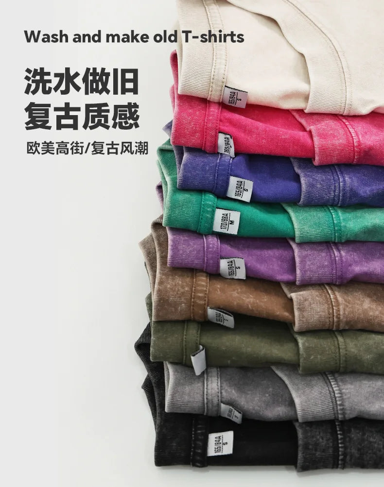 FREEME™ Hip Hop Streetwear T-shirt - 100% Cotton Oversized Retro Tee