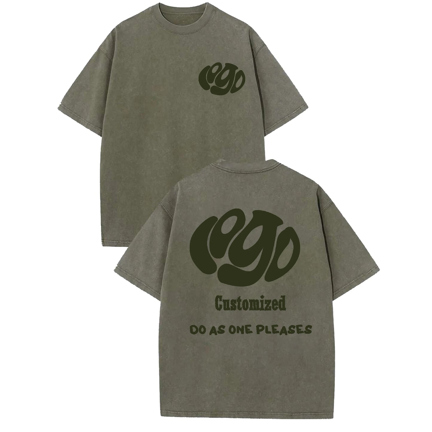 FREEME™ Hip Hop Streetwear T-shirt - 100% Cotton Oversized Retro Tee