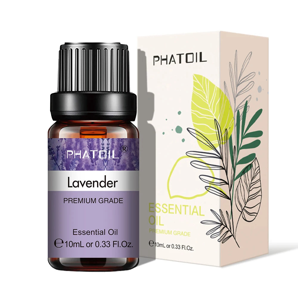 FREEME™ Pure Essential Oils - 10ml Lavender, Jasmine & Vanilla Aromatherapy Oil for Diffuser & Skin Care