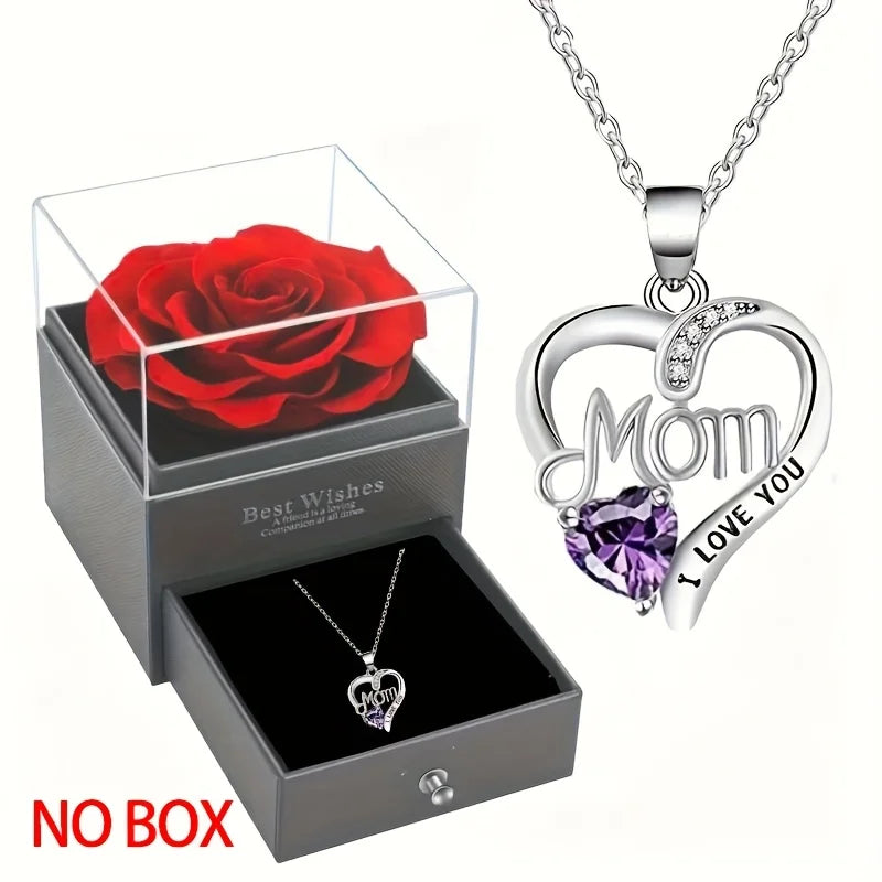 FREEME™ Elegant Heart Shaped Pendant Necklace - Hollow Design Gift for Women, Best Friends & Mother's Day