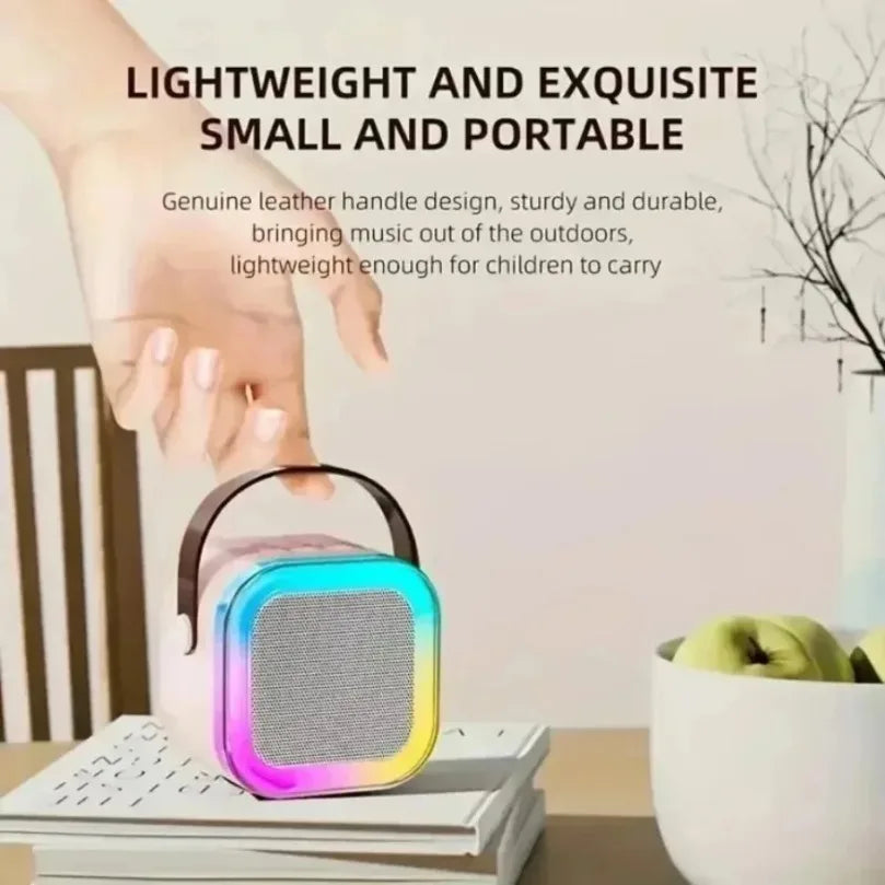 FREEME™ Portable Bluetooth 5.3 Karaoke Machine - PA Speaker System with 2 Wireless Microphones