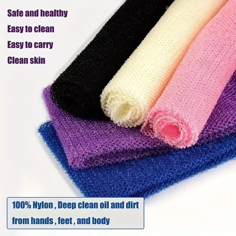 FREEME™ African Net Exfoliating Bath Sponge Set - Double-Sided Loofah Shower Scrubber